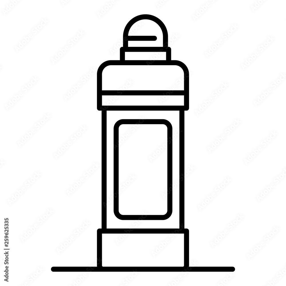 Toilet cleaner bottle icon. Outline toilet cleaner bottle vector icon for web design isolated on white background Toilet cleaner bottle icon. Outline toilet cleaner bottle vector icon for web design isolated on white background