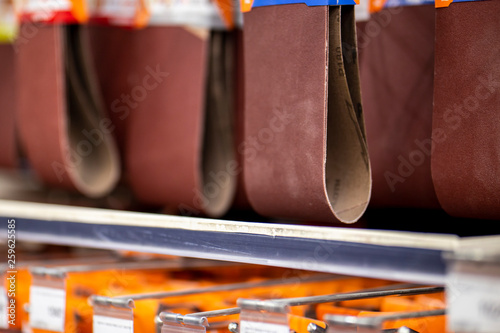 Rolls of sandpaper,different abrasive.