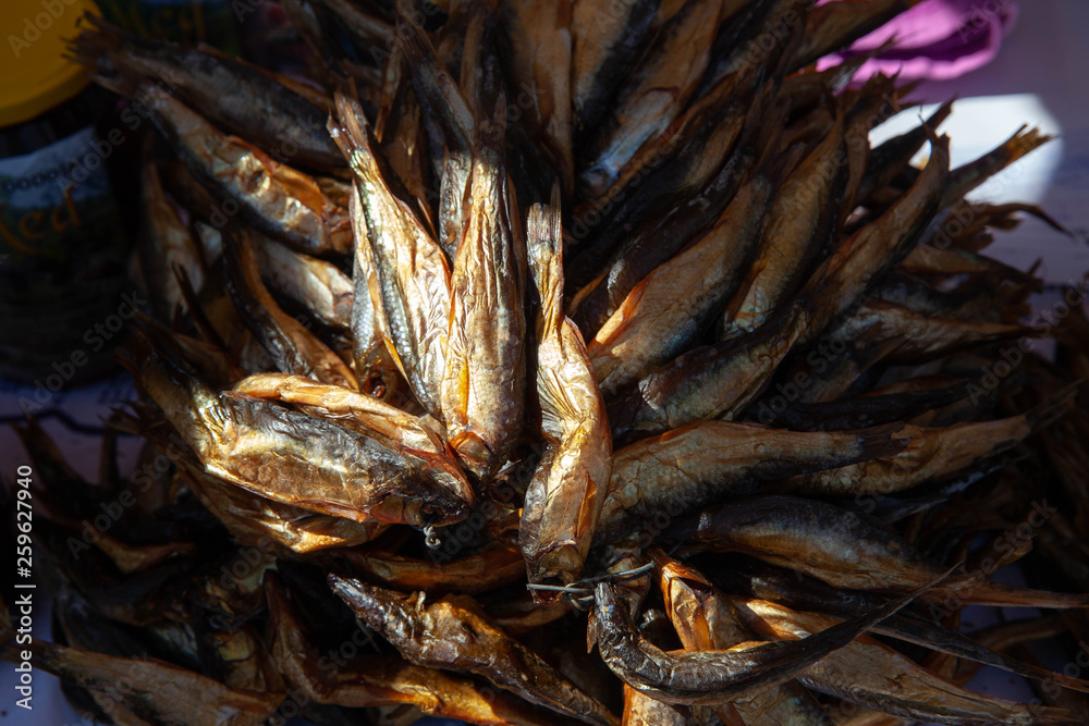 fish in market fish in market