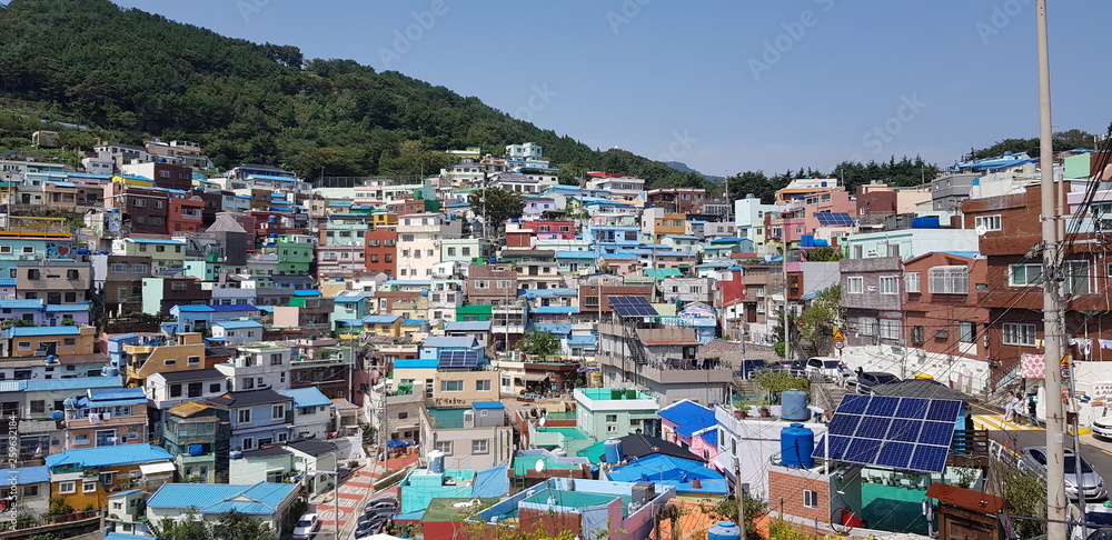 korean colour village