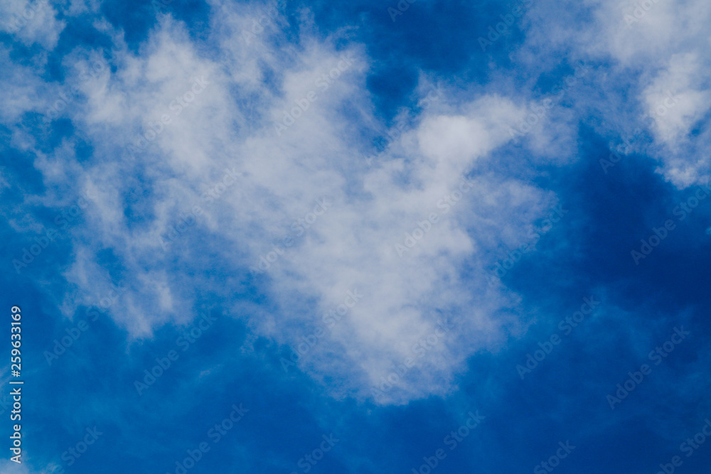 Fototapeta premium Beautiful blue sky landscape background and wallpaper