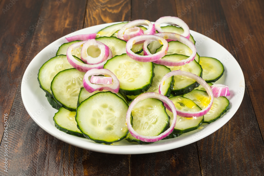 Ensalada de pepino Ensalada de pepino