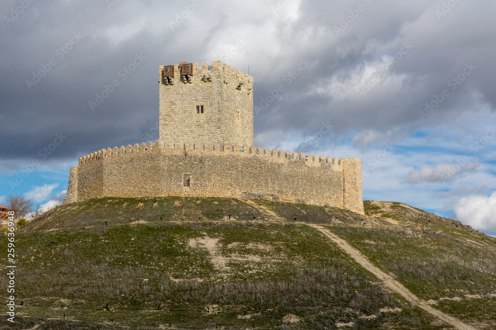 Castle of Tiedra, Valladolid, Spain