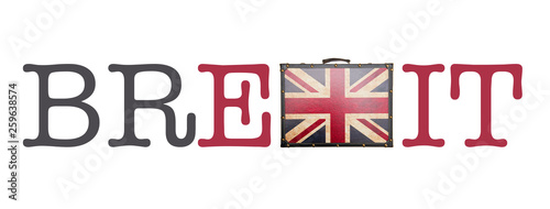 Wallpaper Mural Brexit isolated on white background Torontodigital.ca