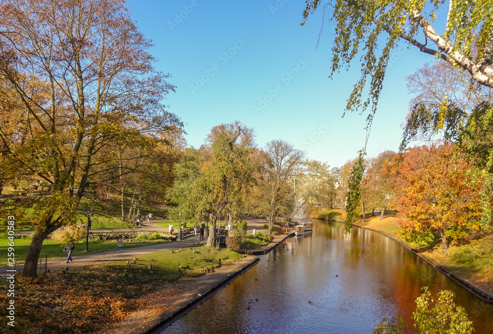 Riga is the capital of Latvia. Beautiful city Riga is the capital of Latvia. Beautiful city