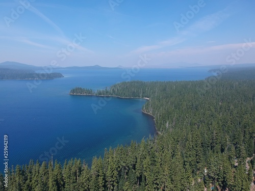 Waldo Lake Oregon Aerial