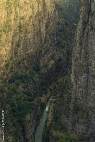 Impressive view from Tazi Canyon. Manavgat, Antalya,Turkey. (Bilgelik Vadisi). Great valley and cliff. © Seda Servet