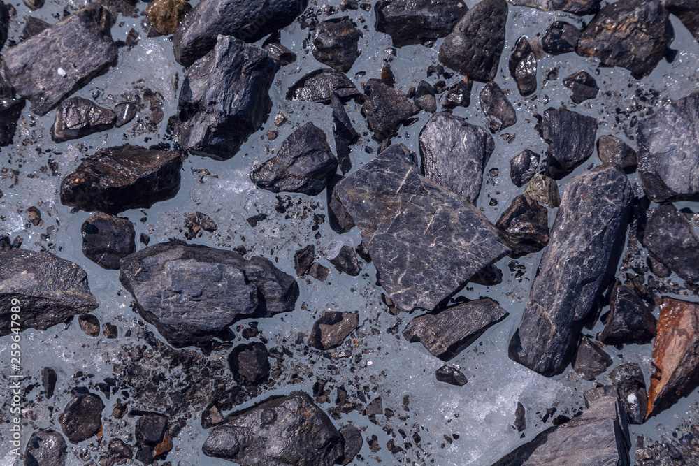 Matanuska Glacier Rocks and Ice Matanuska Glacier Rocks and Ice