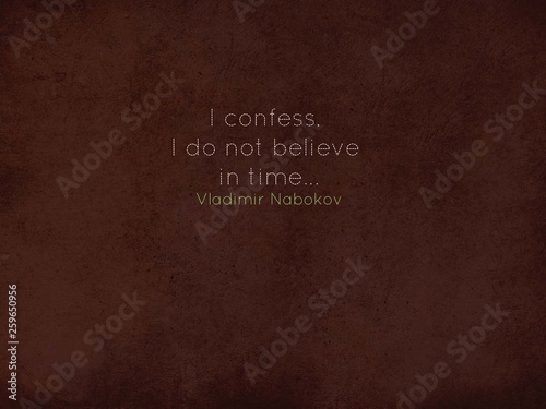 Do not Believe in Time