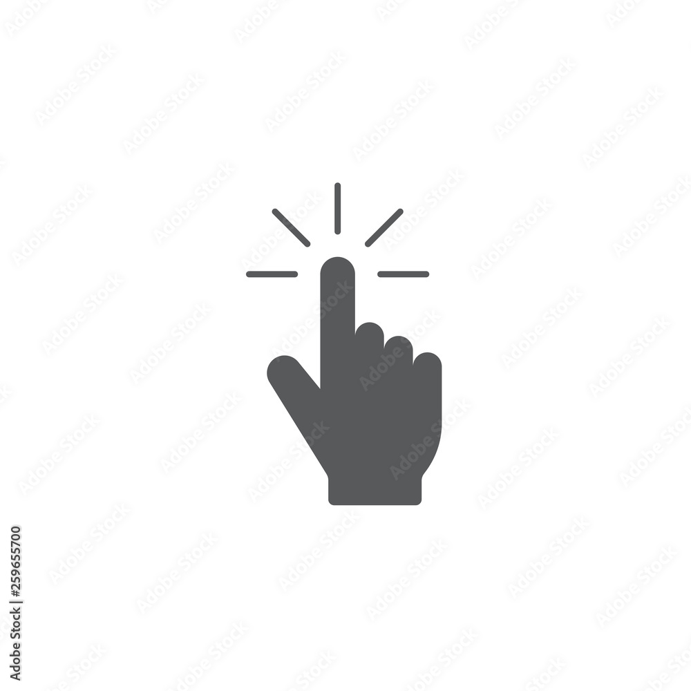 Touch icon perfect line style. Element of web icon for mobile concept and web apps Touch icon perfect line style. Element of web icon for mobile concept and web apps