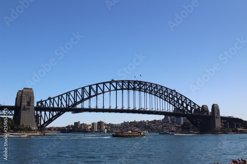 Sydney Harbour Bridge and Ferry © Diane
