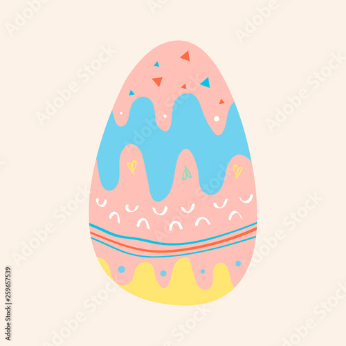Easter celebration illustration