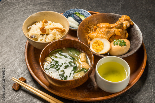 和風定食　Japanese-style set meal photo