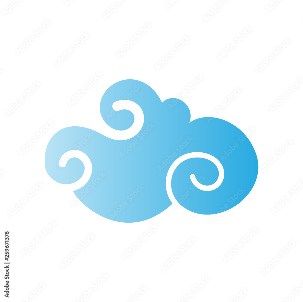 Asian cloud icon on background for graphic and web design. Simple vector sign. Internet concept symbol for website button or mobile app. Asian cloud icon on background for graphic and web design. Simple vector sign. Internet concept symbol for website button or mobile app.