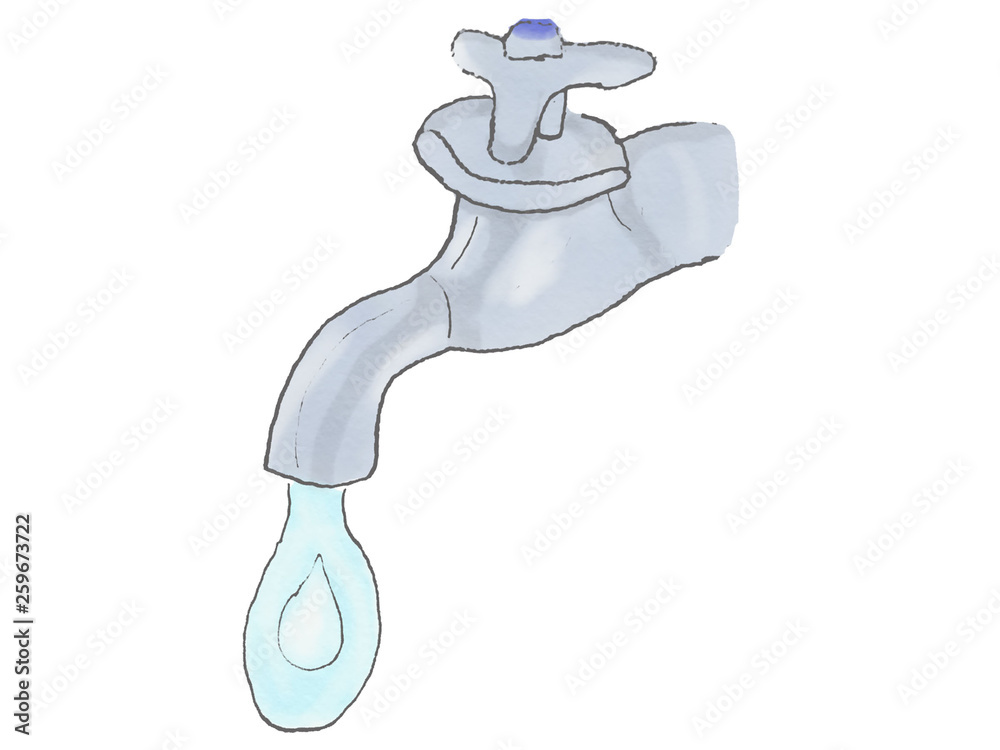 蛇口イラスト 蛇口イラスト