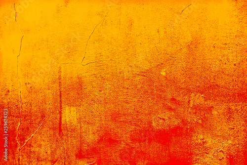 Background orange ancient wall