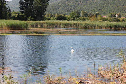 Lake of Agra Edessa Greece Europe photo