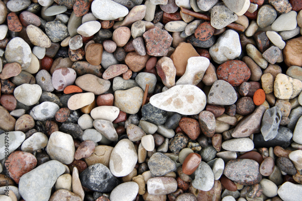 Lot of pebble on the beach background Lot of pebble on the beach background
