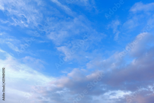 Fototapeta Naklejka Na Ścianę i Meble -  雲のメタファー　紫雲