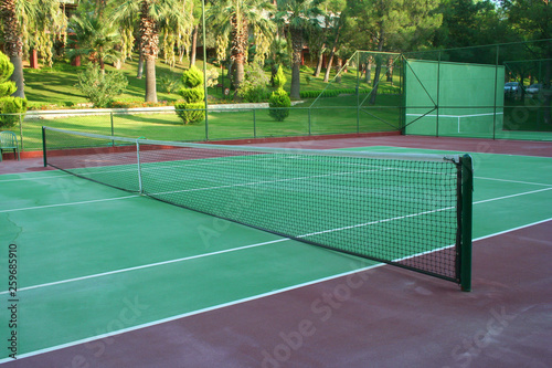 tennis court © turkishblue