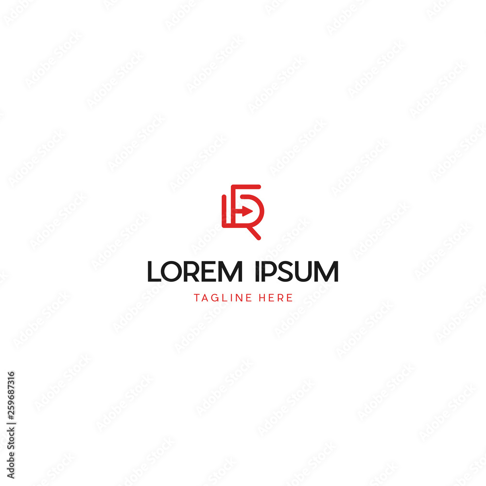 FR abstract logo vector icon illustration design. FR letter abstract design line minimalist graphic logo template FR abstract logo vector icon illustration design. FR letter abstract design line minimalist graphic logo template