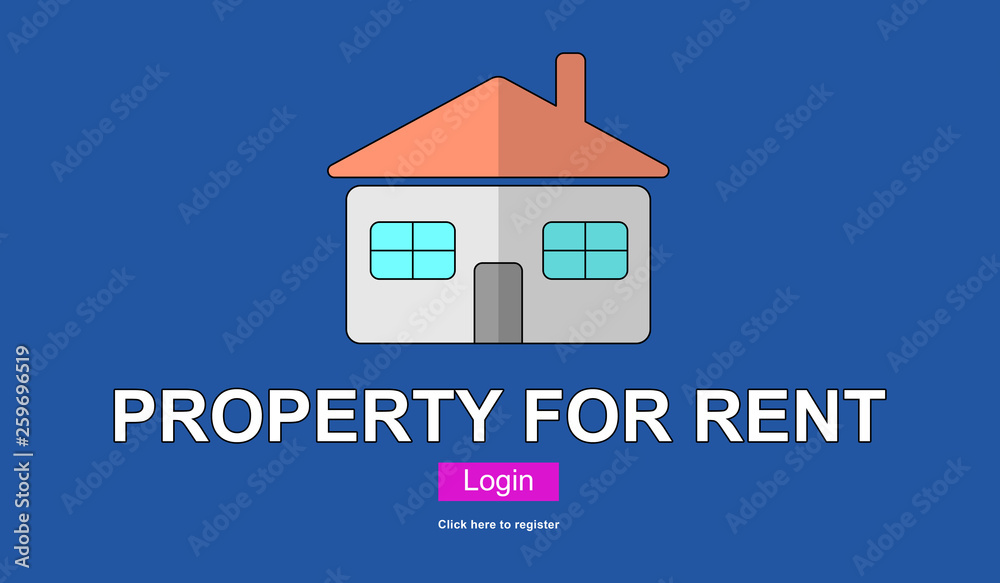 Fototapeta premium Concept of property for rent