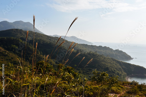 Ocean view from hiking trails on Lamma Island, Hong Kong