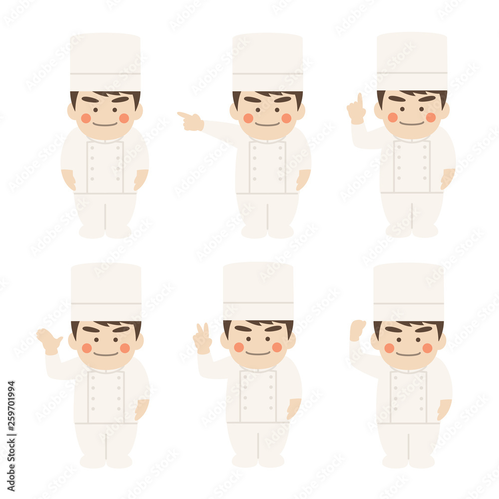 男性キャラクターコック 男性キャラクターコック