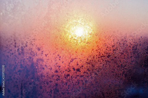 abstract background at sunset