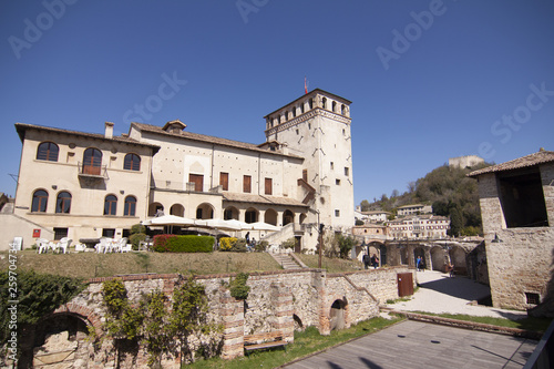 Borgo storico Asolo Treviso Italia