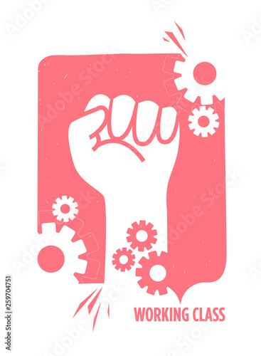 Illustration of the working class