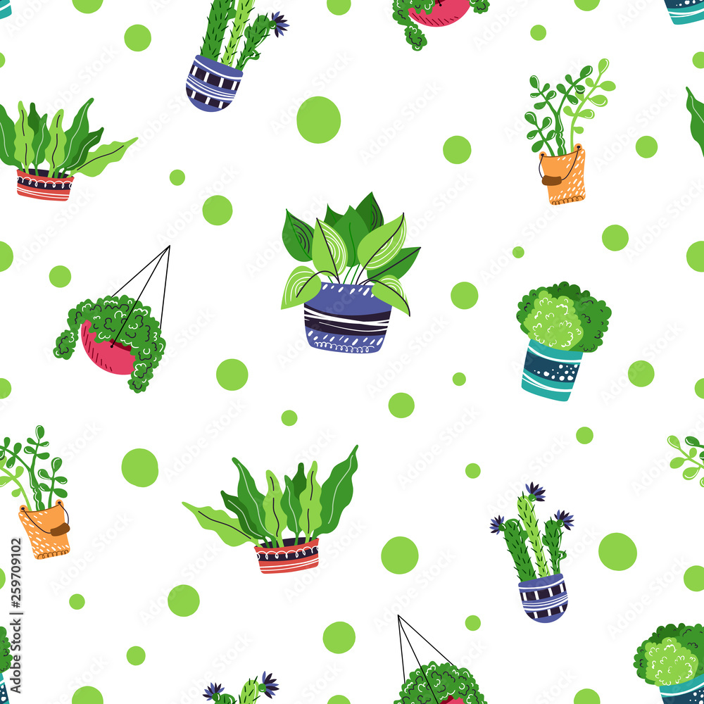 Vector HousePlants Set Vector HousePlants Set