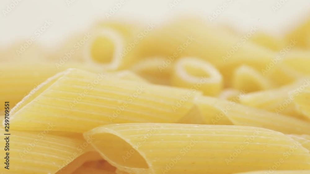Macaroni from a meal of a rough grinding Macaroni from a meal of a rough grinding