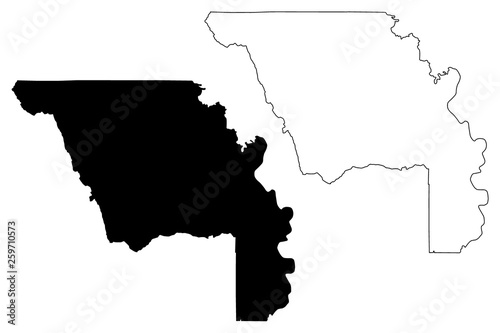 Yolo County, California (Counties in California, United States of America,USA, U.S., US) map vector illustration, scribble sketch Yolo map photo