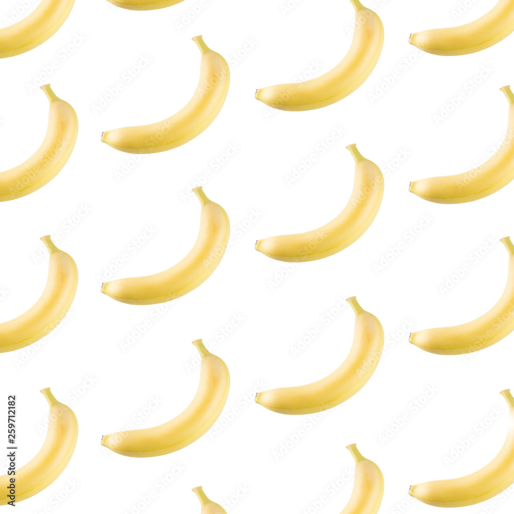bananas on a white background collage wallpaper