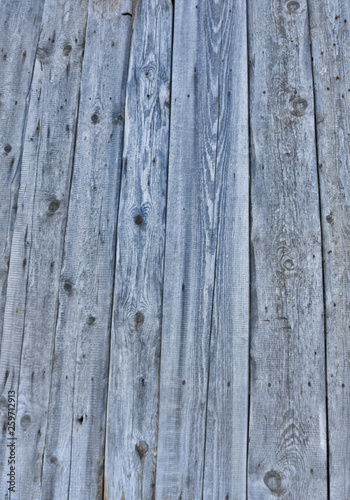 Wooden background in white and gray. Wood surface in vintage tone. Smooth light natural wood texture