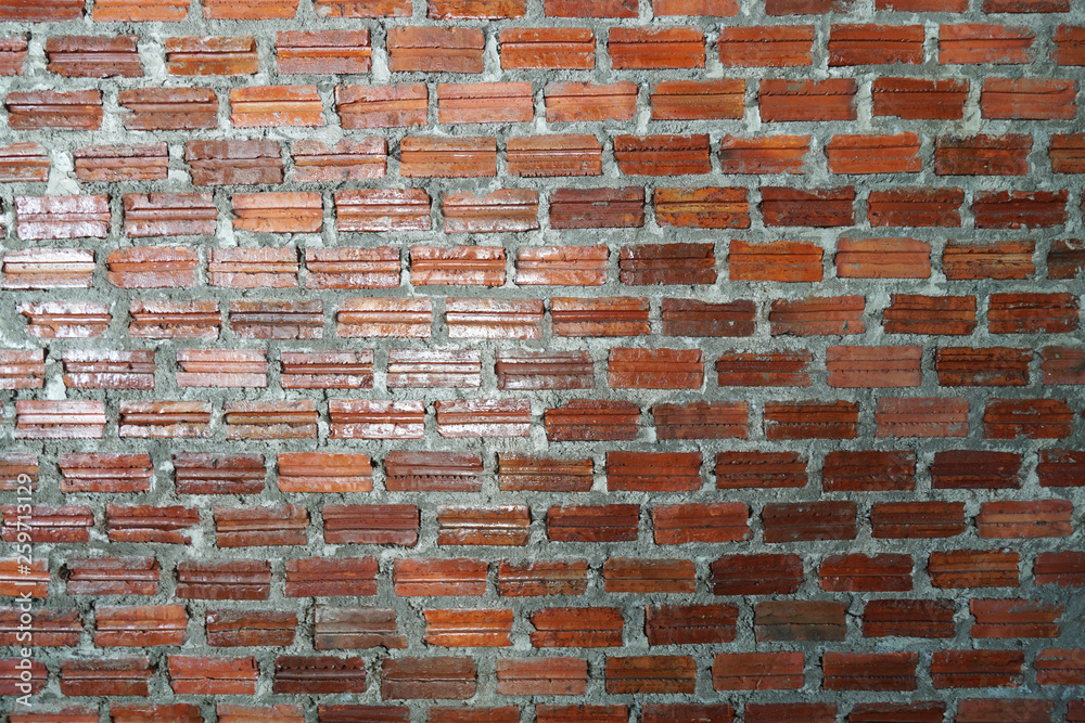 Naklejka premium Wall brick