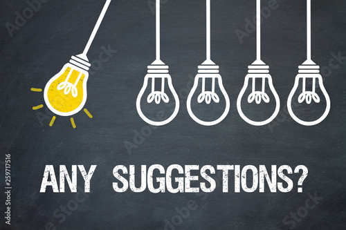Any Suggestions?