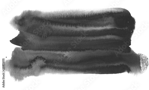 Black watercolour background texture