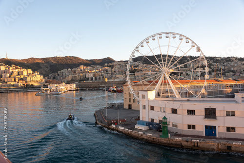 panoramic view of the port of genoa © Mauro Marletto