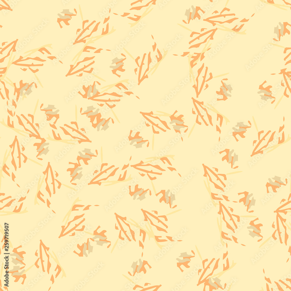 Desert camouflage of various shades of orange, beige and yellow colors Desert camouflage of various shades of orange, beige and yellow colors