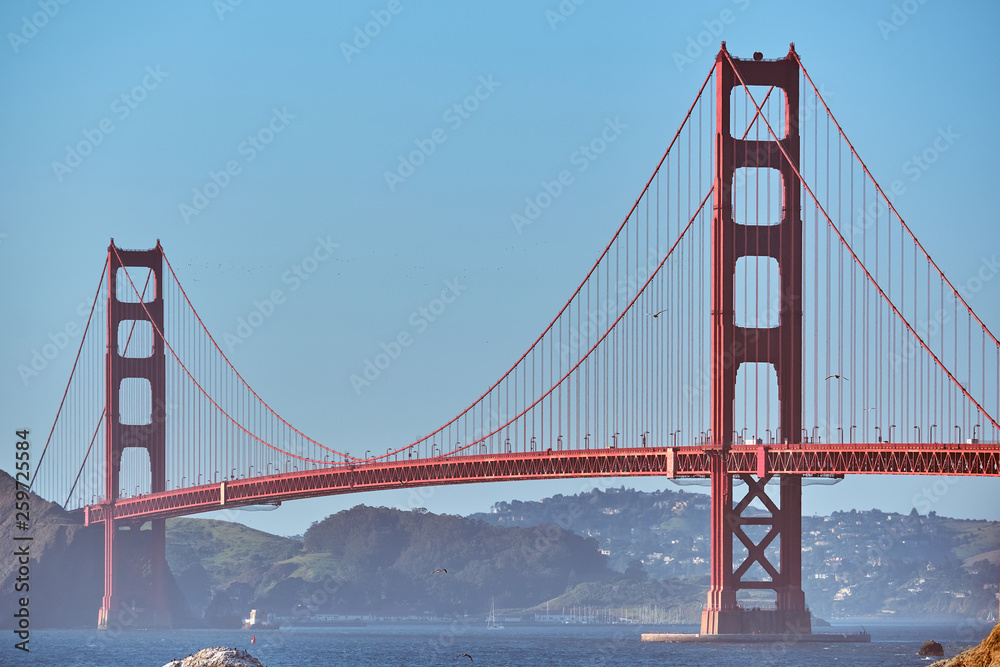 Fototapeta premium Golden Gate Bridge, San Francisco, California