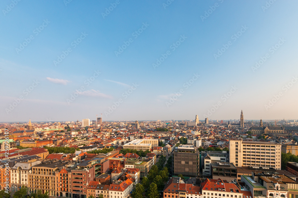 Cityscape of Antwerp, Belgium