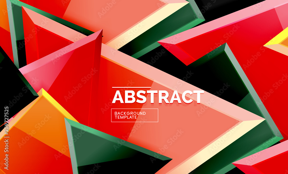 Glossy squares and triangles geometric backgrounds Glossy squares and triangles geometric backgrounds