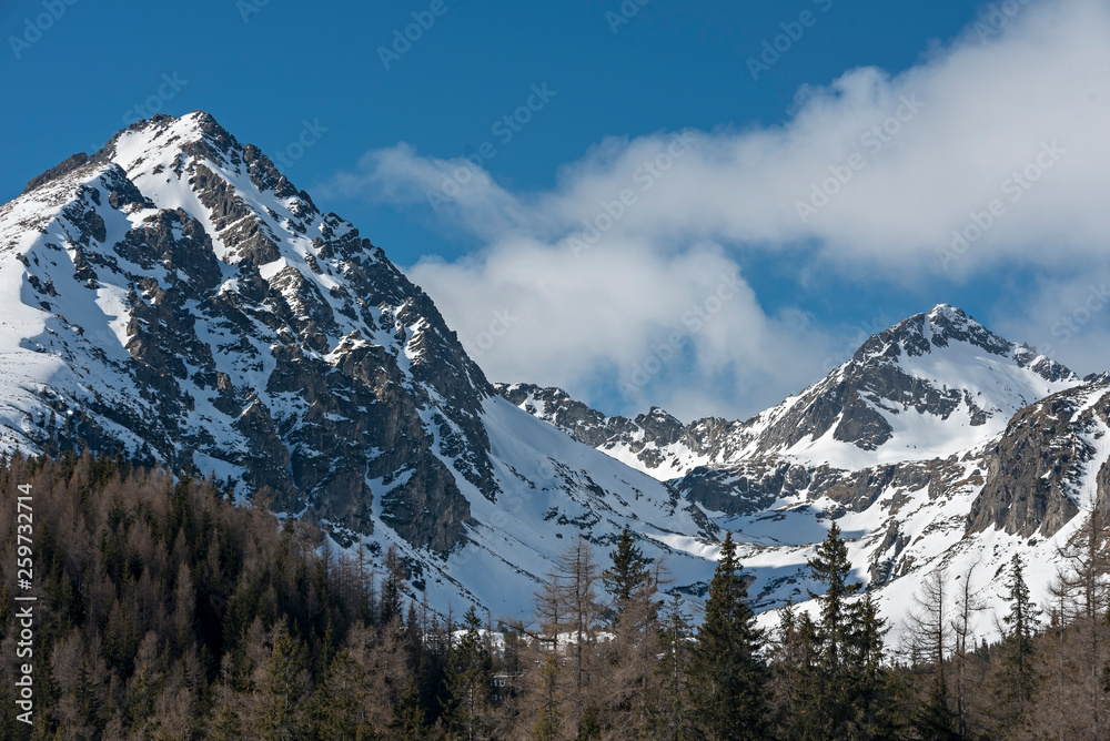 Scenic view at High Tatras, Slovakia