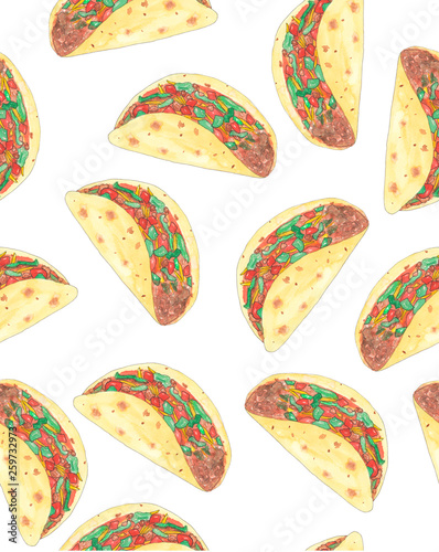 Mexican food pattern