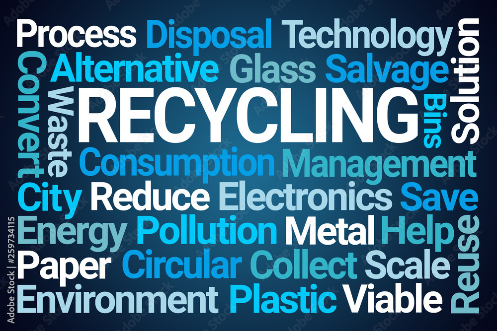 Recycling Word Cloud