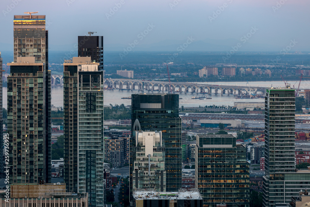 Skyscrapers of Montreal