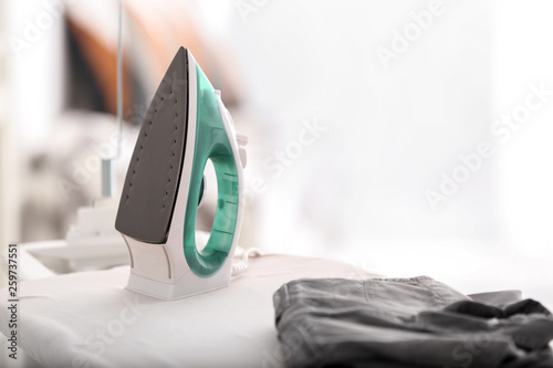 Modern electric steam iron ...