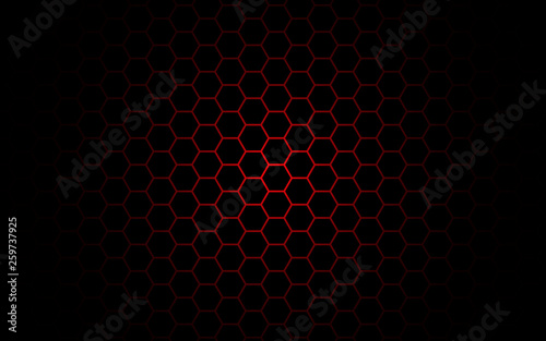 abstract honeycomb design tech innovation concept background - Vector